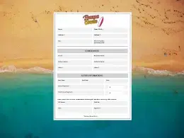 formulaire d'inscription cours de surf plage du vivier à Bisca