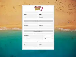 formulaire d'inscription cours de surf plage du vivier à Bisca