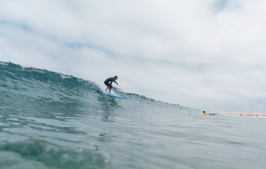 cours de surf niveau intermediaire a biscarrosse