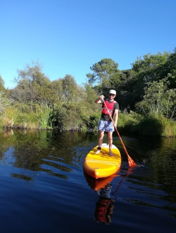 location de matériel de Stand-up paddle à la journée à Biscarrosse